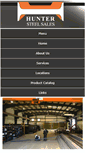 Mobile Screenshot of huntersteel.ca